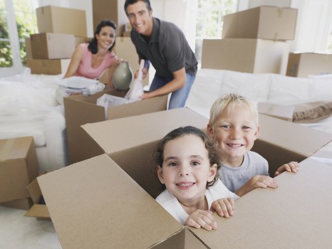 Household items loaded into a moving truck for an Eltham relocation