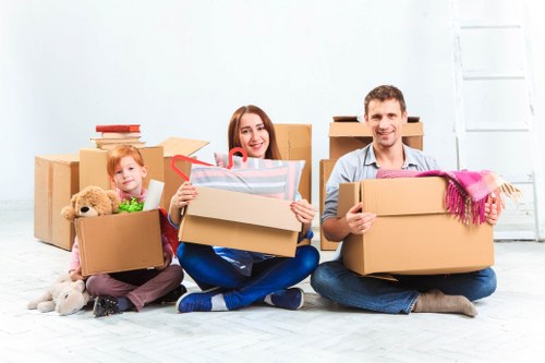 Flat move access in Eltham with stairs and parking considerations