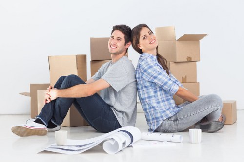 Commercial movers assisting with office relocation services in Eltham