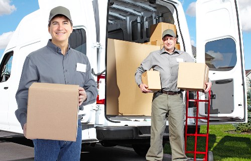 Packing and loading furniture for a move in Eltham