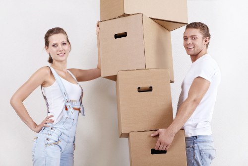 Professional moving team handling a property move in Eltham