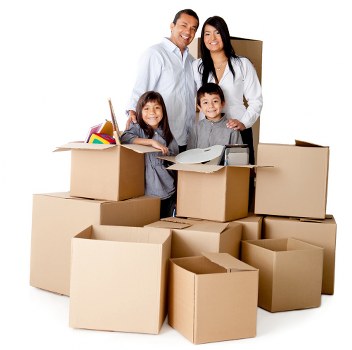 Loading furniture into a van for transport in Eltham